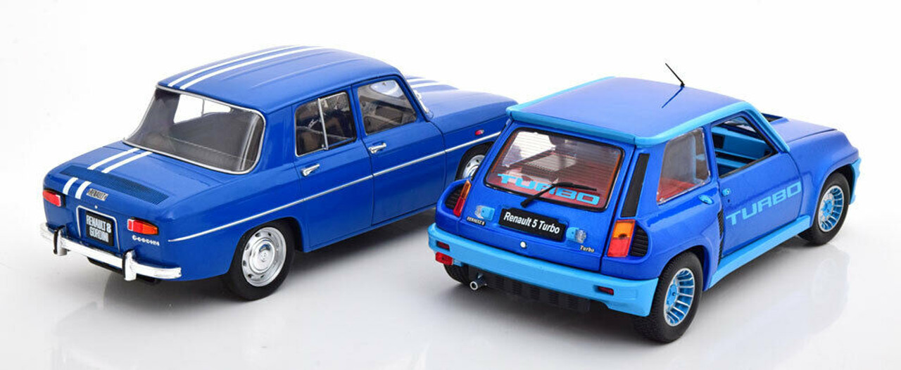 Solido 1/18 Renault R8 Gordini & Renault R5 Turbo Pack/Set