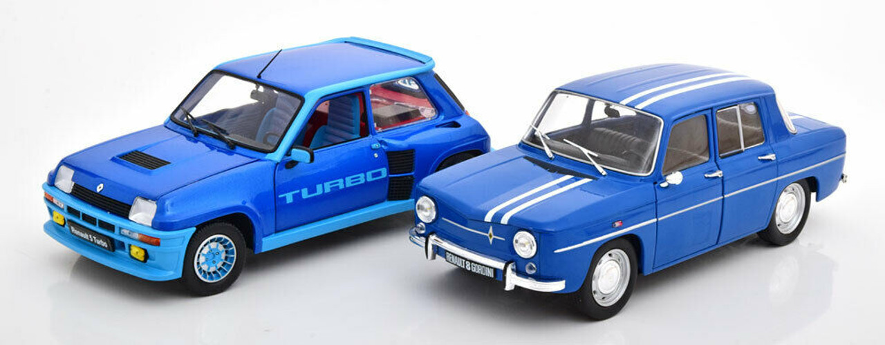 Solido 1/18 Renault R8 Gordini & Renault R5 Turbo Pack/Set