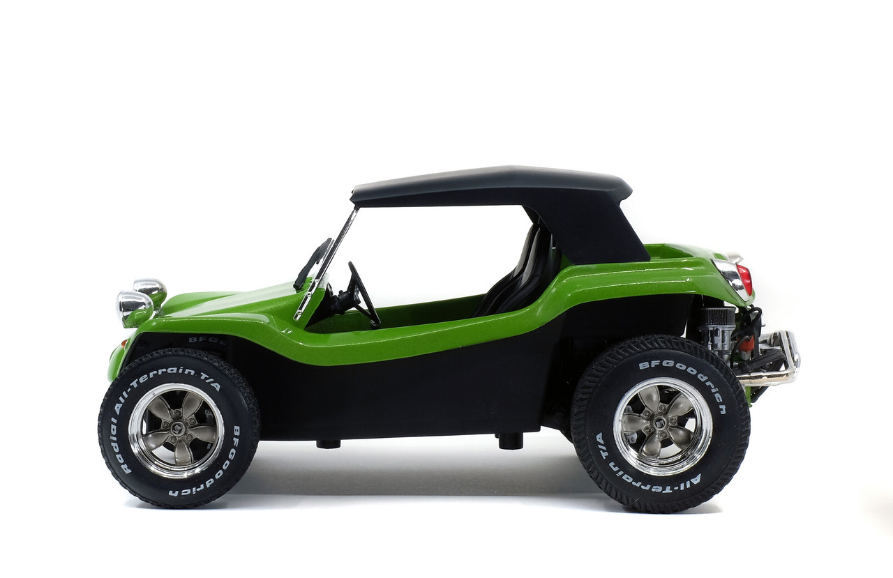 1/18 Solido 1968 Meyers Manx Buggy with Softtop (Metallic Green) Diecast Car Model