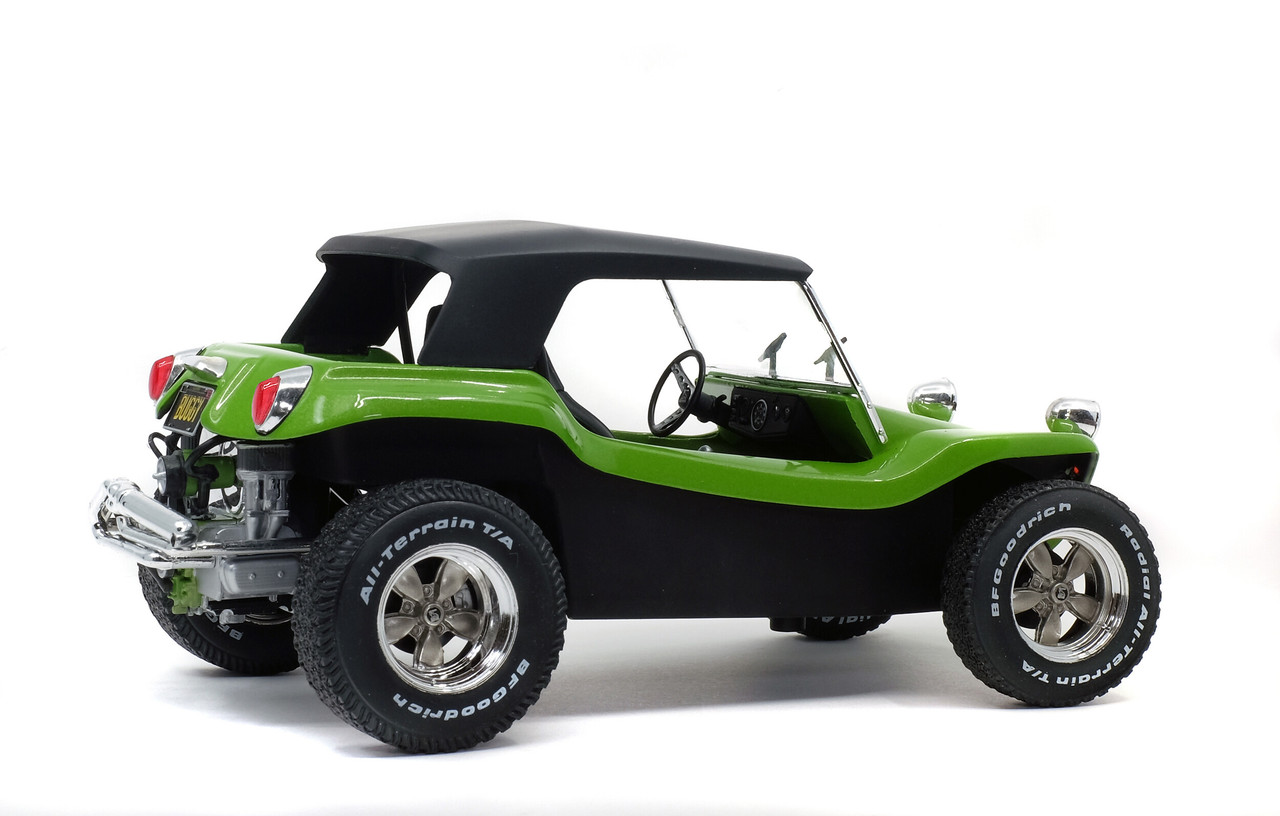 1/18 Solido 1968 Meyers Manx Buggy with Softtop (Metallic Green) Diecast Car Model