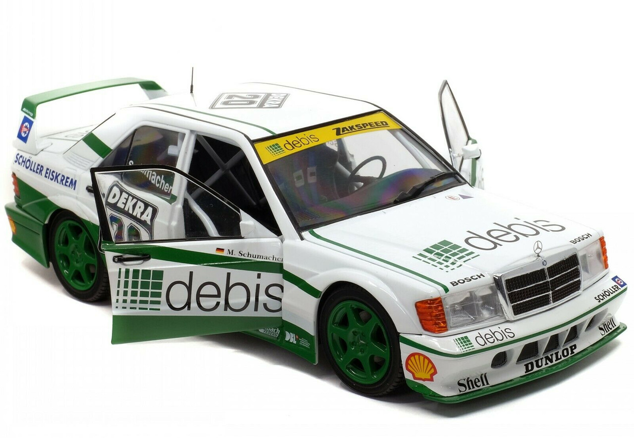 1/18 Solido 1991 Mercedes-Benz 190E Evo2 #20 DTM Zakspeed Racing