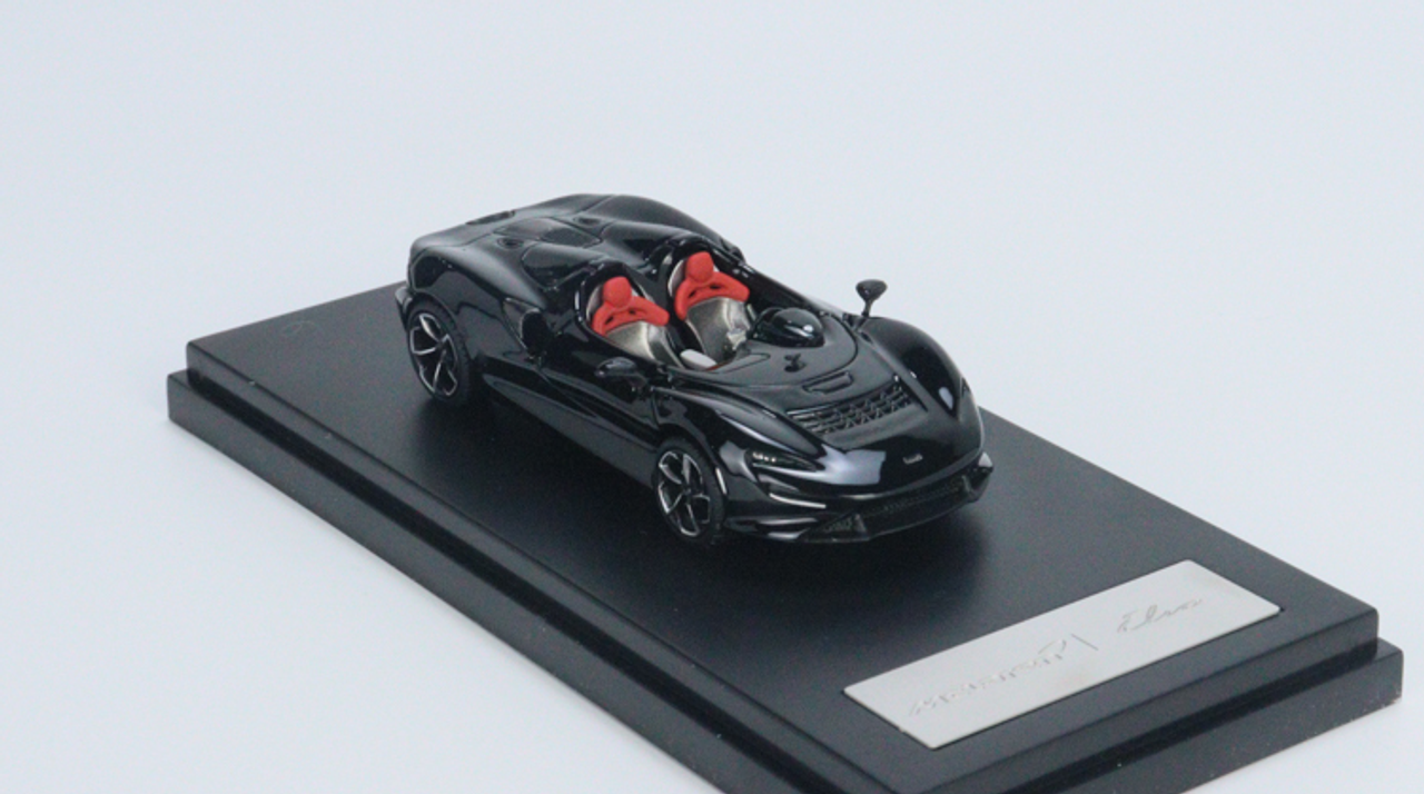 1/64 LCD McLaren Elva Black Diecast Car Model