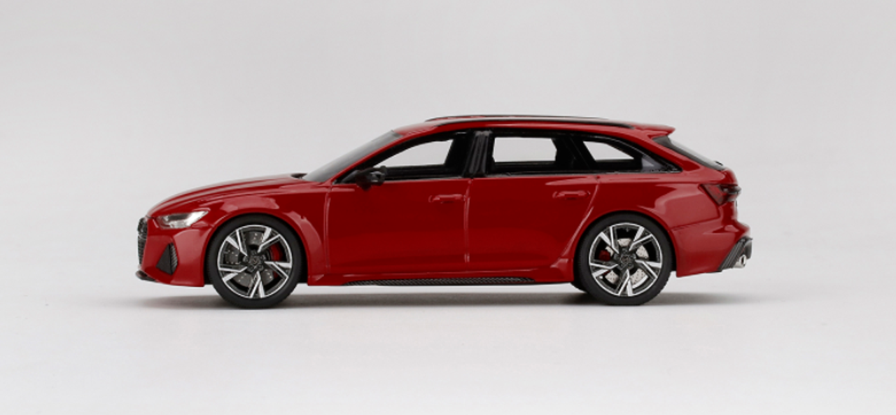  1/43 TSM Audi RS 6 Avant (C8) (Tango Red) Resin Car Model