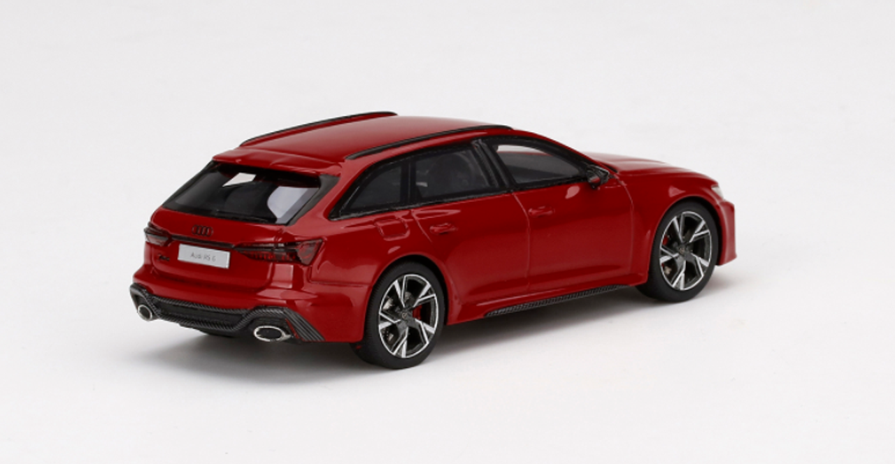 1/43 TSM Audi RS 6 Avant (C8) (Tango Red) Resin Car Model