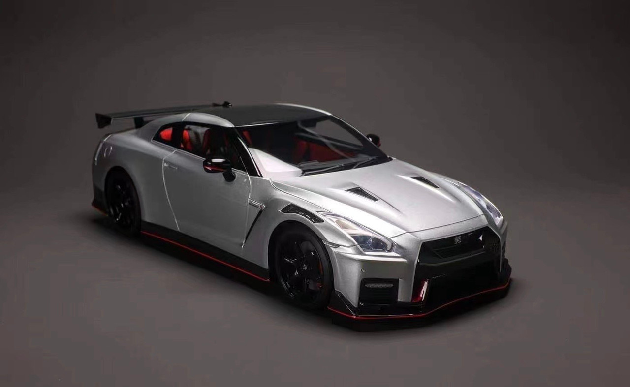 1/18 Onemodel 2020 Nissan GT-R GTR R35 Nismo (Silver) Resin Car Model Limited 50 Pieces