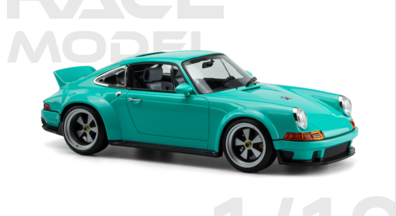 IDEA 1:18 Porsche 911 (964) Singer Targa in Gray, Resin Model Car