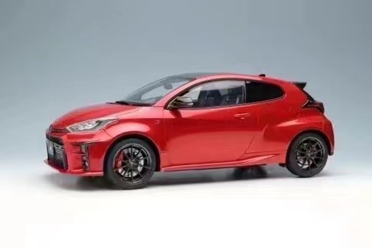 メイクアップ 1/ 18 TOM’S GR Yaris 2021 プラチナムホワイトパールマイカ(EML091B)ミニカー 返品種別B Make Up Co., Ltd. ⁄ TOM\u0027S GR Yaris 2021