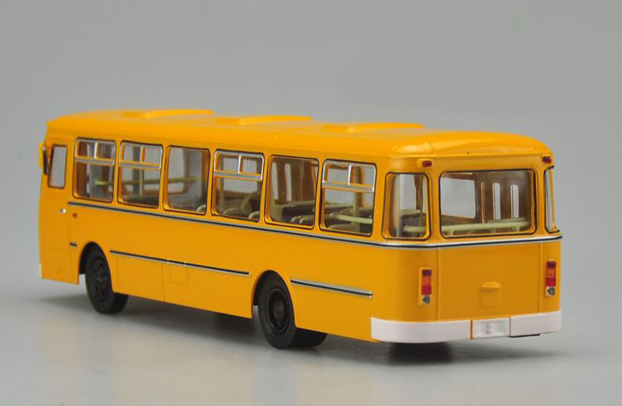 1/43 Dealer Edition 677M Russia Bus (Orange) Diecast Car Model