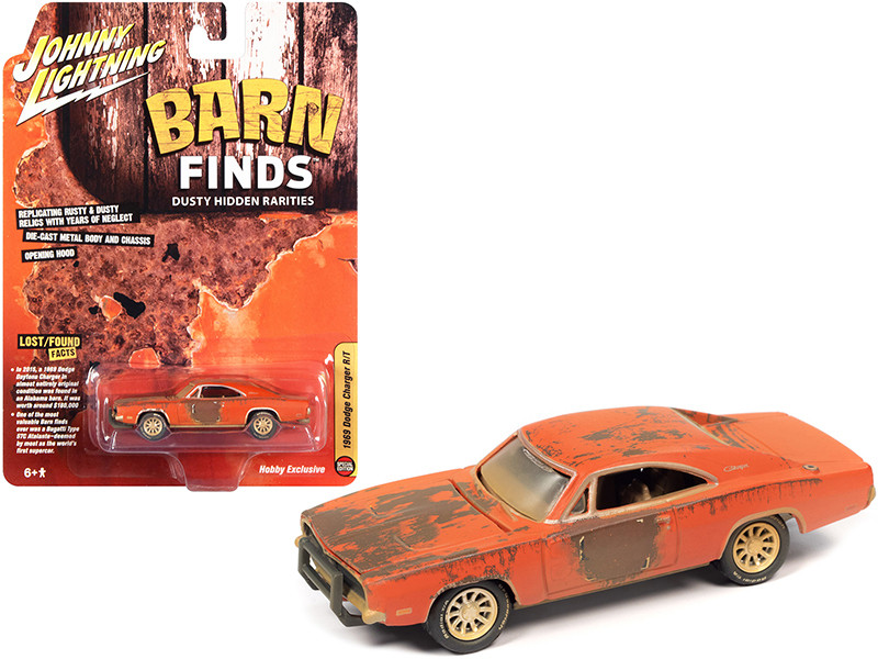 1969 Dodge Charger R/T Orange (Unrestored) 