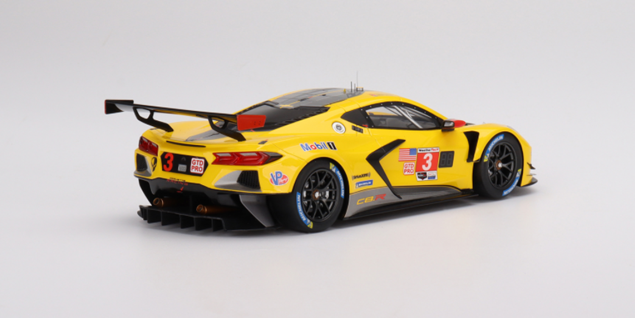 1/18 Top Speed Chevrolet Corvette C8.R #3 Corvette Racing 2022 IMSA Sebring 12 Hrs GTD PRO Winner Resin Car Model