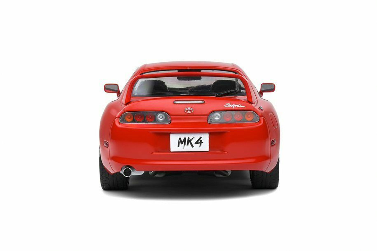 ソリド トヨタ スープラ MK4 レッド 1/18 1/18 Solido 1993 Toyota Supra MK4 (Red) Diecast Car Model