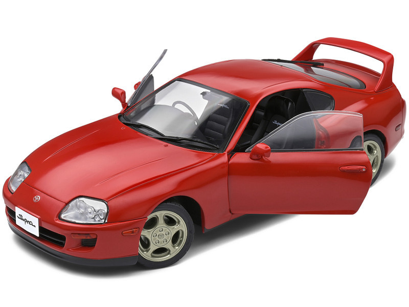1/18 Solido 1993 Toyota Supra MK4 (Red) Diecast Car Model