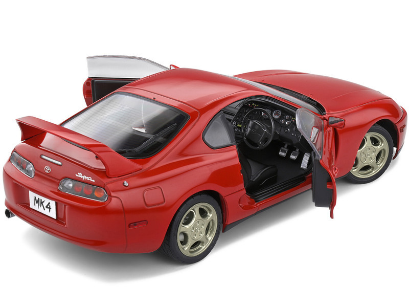 1/18 Solido 1993 Toyota Supra MK4 (Red) Diecast Car Model