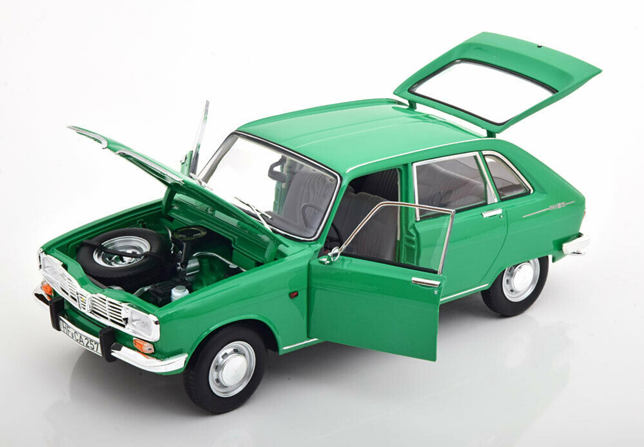 1/18 Norev 1971 Renault 16 (R16) TS (Green) Diecast Car Model