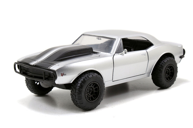 1/24 Jada 1967 Roman's Chevrolet Camaro (Silver) Fast & Furious 7