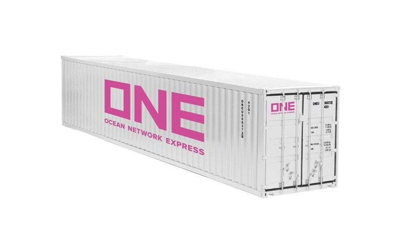  1/18 NZG ONE Container White Diecast Car Model