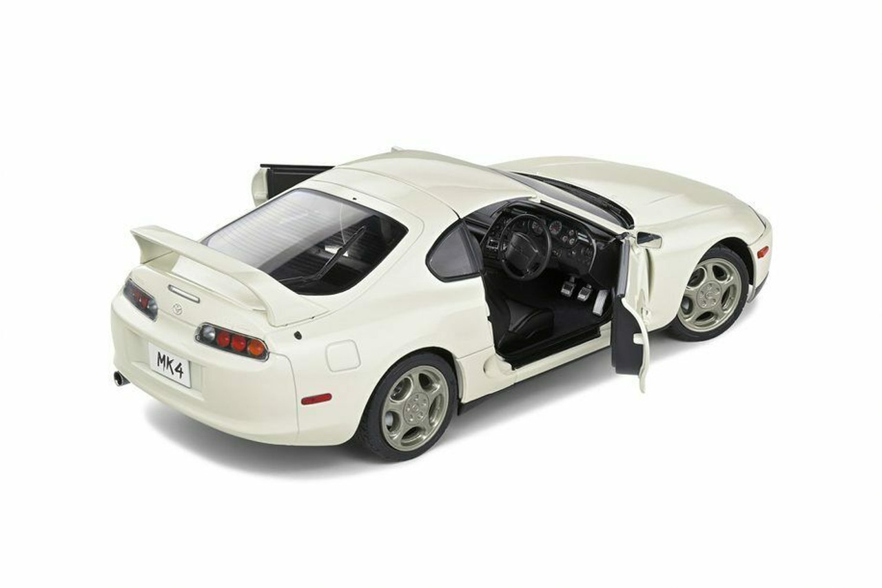 ♥️ 1/18 Solido 1993 Toyota Supra MK4 (White) Diecast Car Model