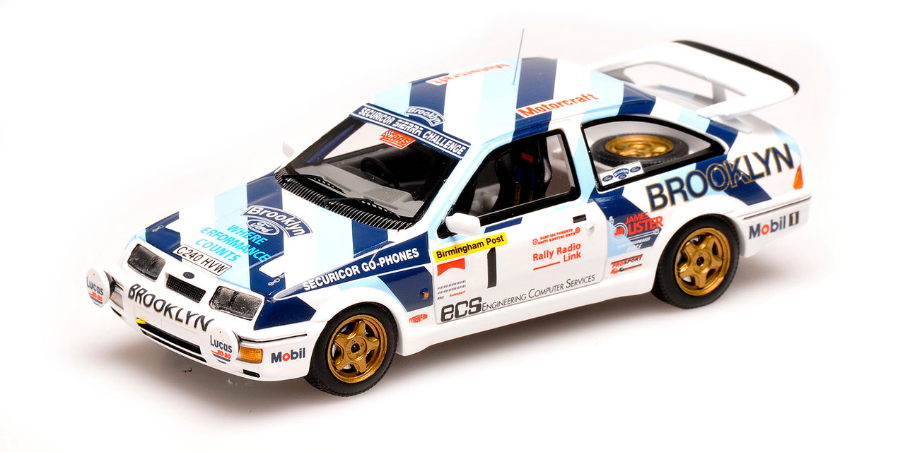 MINICHAMPS 1/43scale Ford Sierra RS 500 A. Senna Rally 1986 Senna