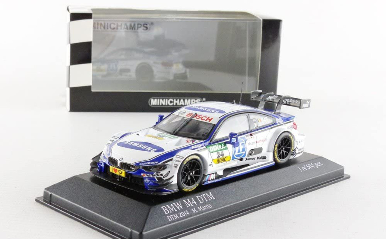 ミニカー BMW M4 DTM 2014 1/43 Minichamps 2014 BMW M4 DTM #4 DTM BMW-Team-RBM Joey