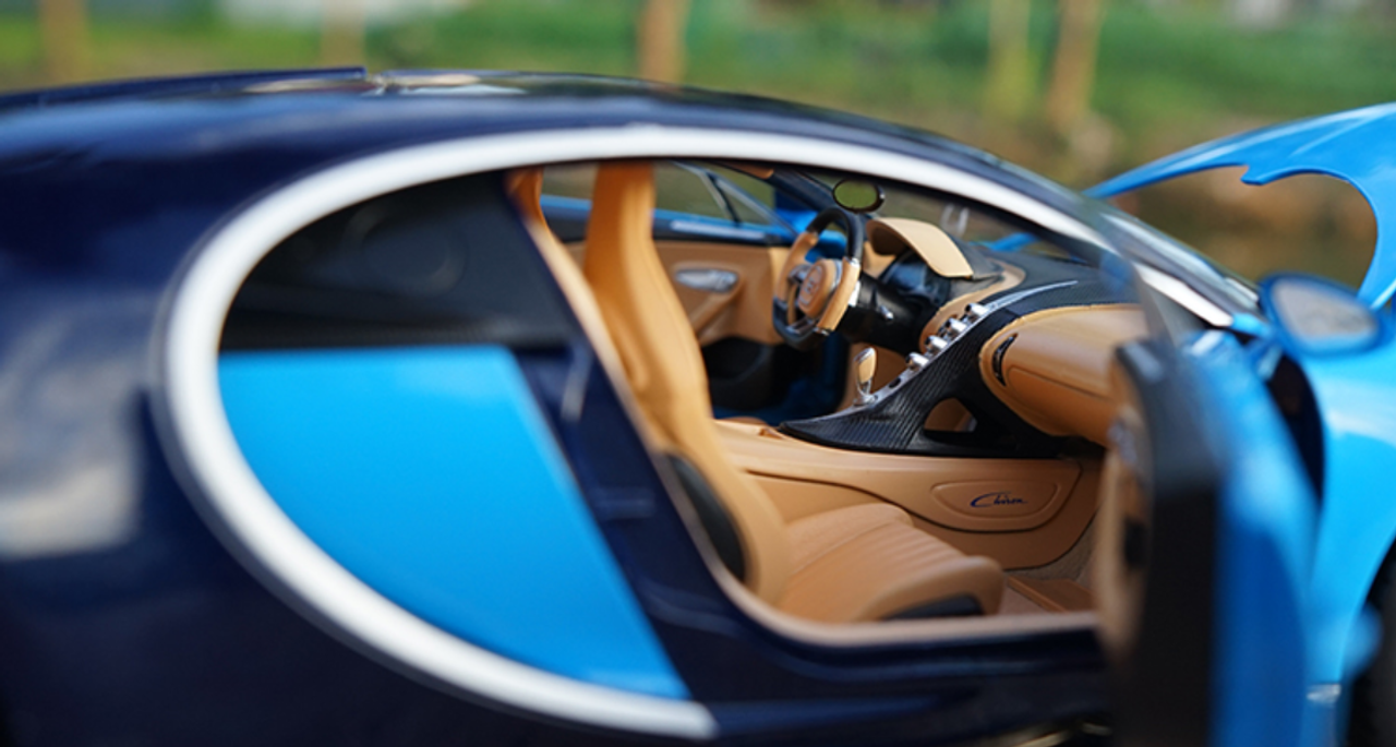 1/18 GTAUTOS GTA Bugatti Chiron (Blue) Diecast Car Model
