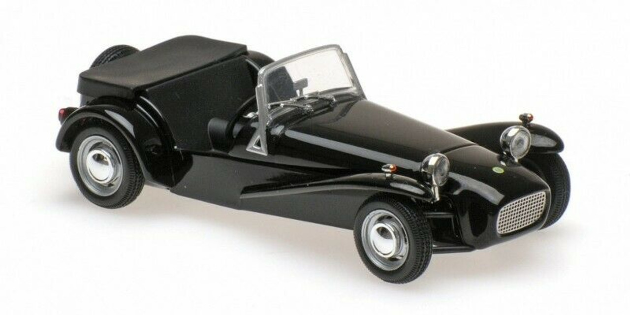 1/43 Minichamps 1968 Lotus Super Seven (Black) Diecast Car Model