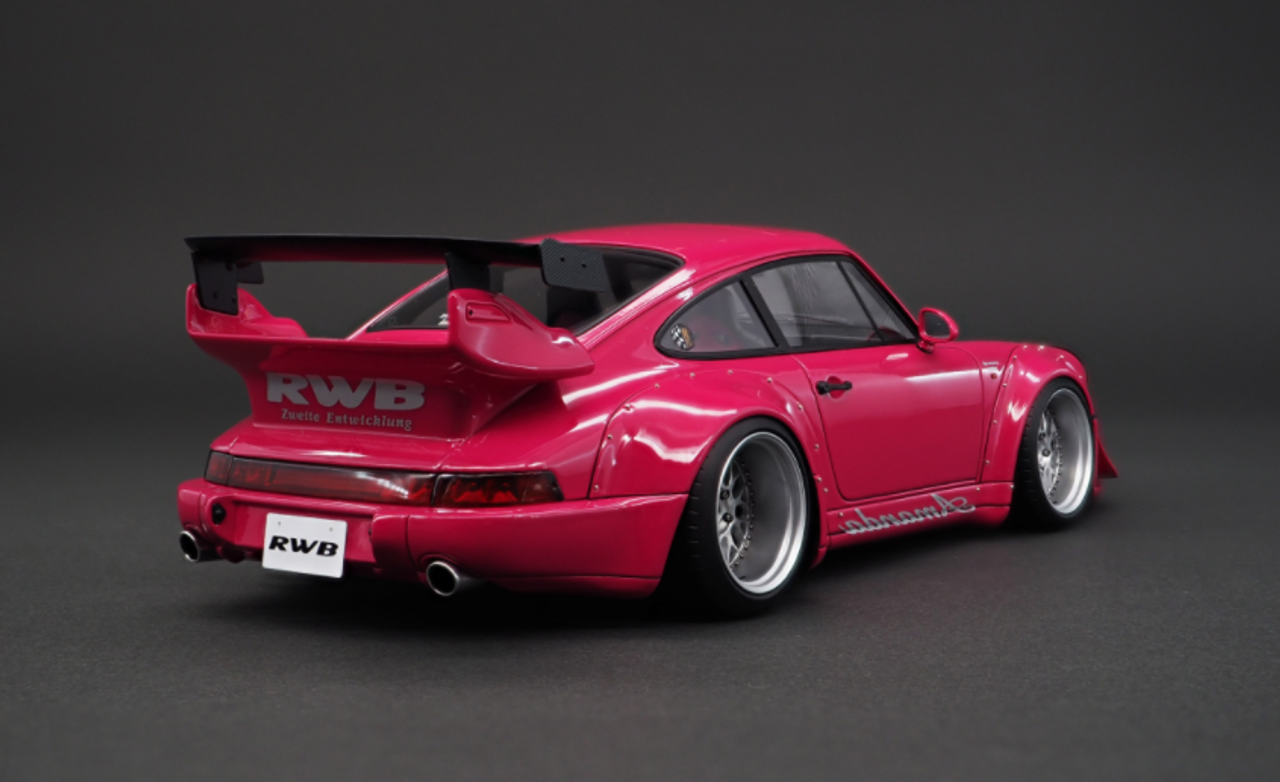1/18 Ignition Model Porsche RWB 964 Pink Resin Car Model