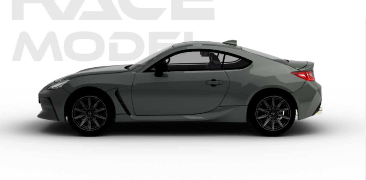 1/64 POPRACE 2022 Toyota GT86 GR 86 (Pavement Grey) Diecast Car Model