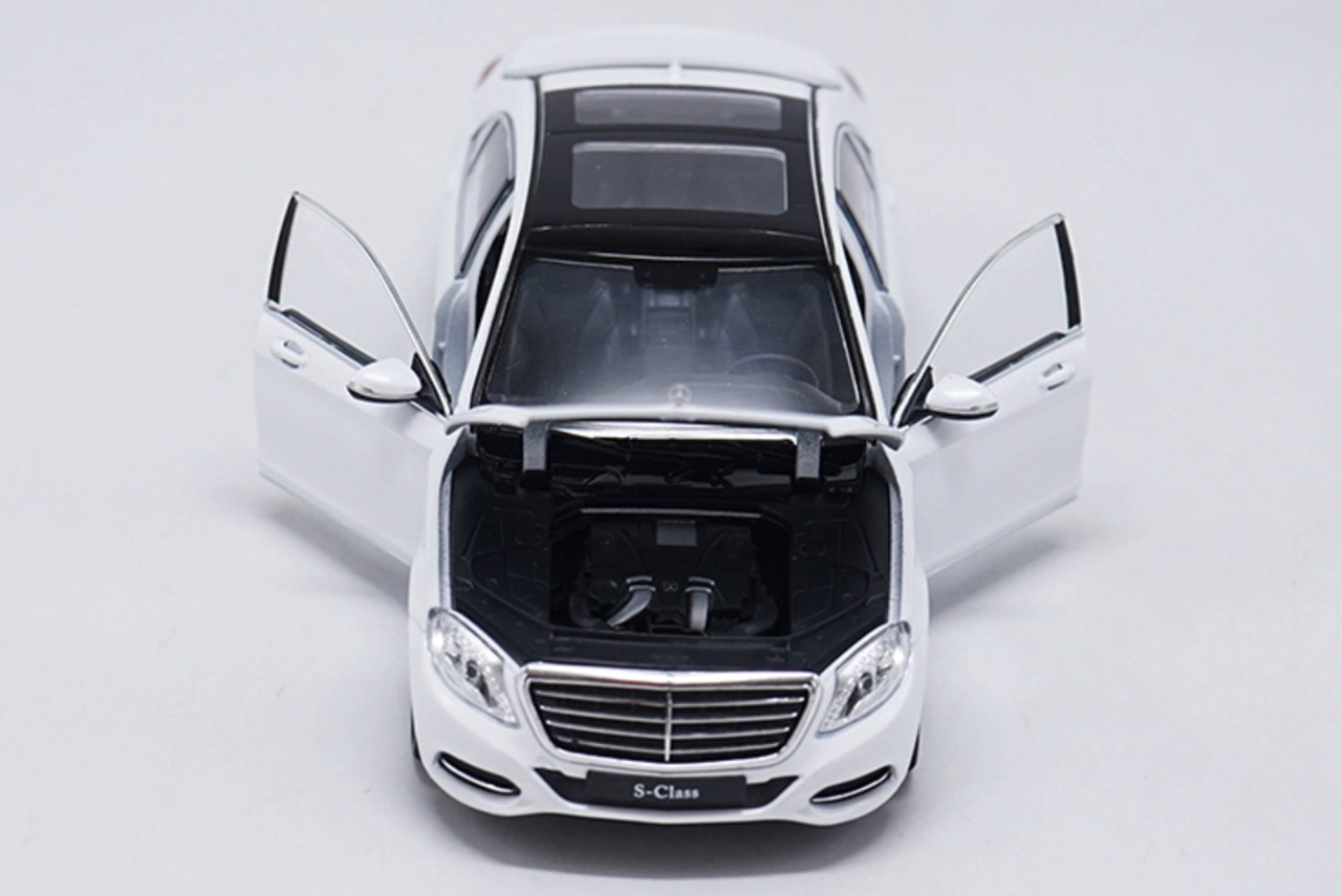 1/24 Welly FX Mercedes-Benz MB S-Class S-Klasse S600 (White) Diecast Car Model