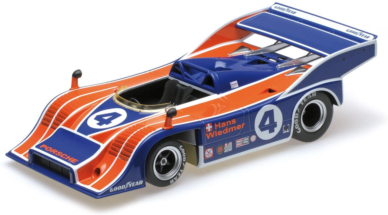 1/18 Minichamps 1973 Porsche 917/10 #4 Can-Am Watkins Glen Hans Wiedmer Diecast Car Model