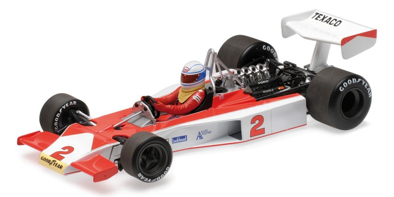 1/18 Minichamps 1975 Jochen Mass McLaren Ford M23 #2 Formula