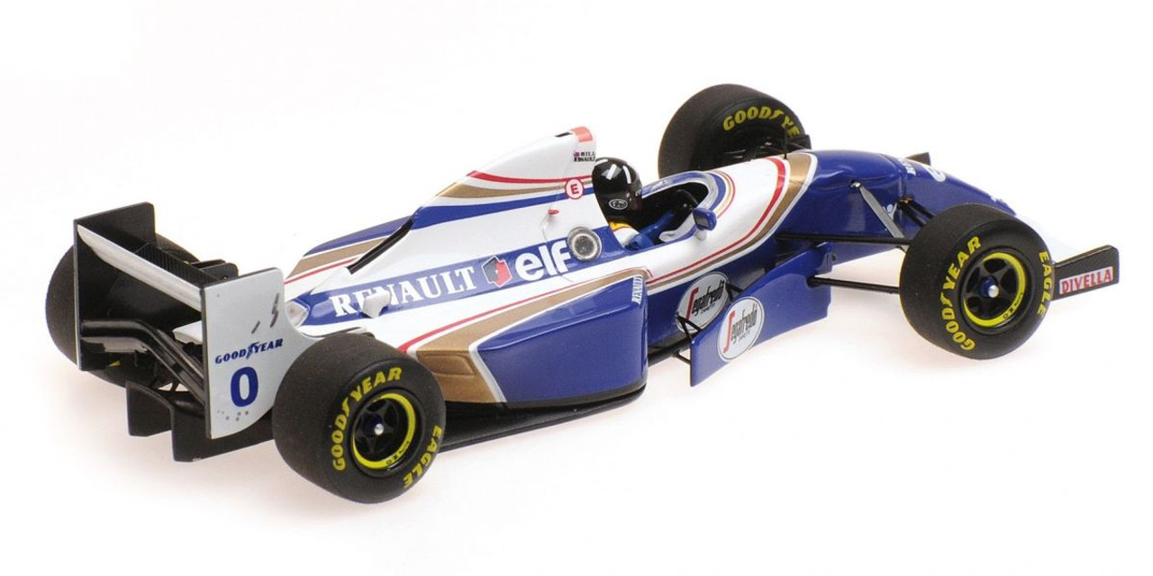 1/43 Minichamps 1994 Damon Hill Williams FW16B #0 Winner Belgium GP Formula 1 Rothmans Williams Renault Damon Hill Diecast Car Model