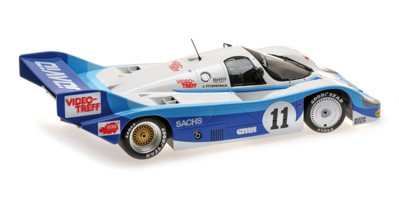 1/18 Minichamps 1983 Porsche 956K #11 200 miles of Nuremberg John Fitzpatrick Racing David Hobbs Diecast Car Model