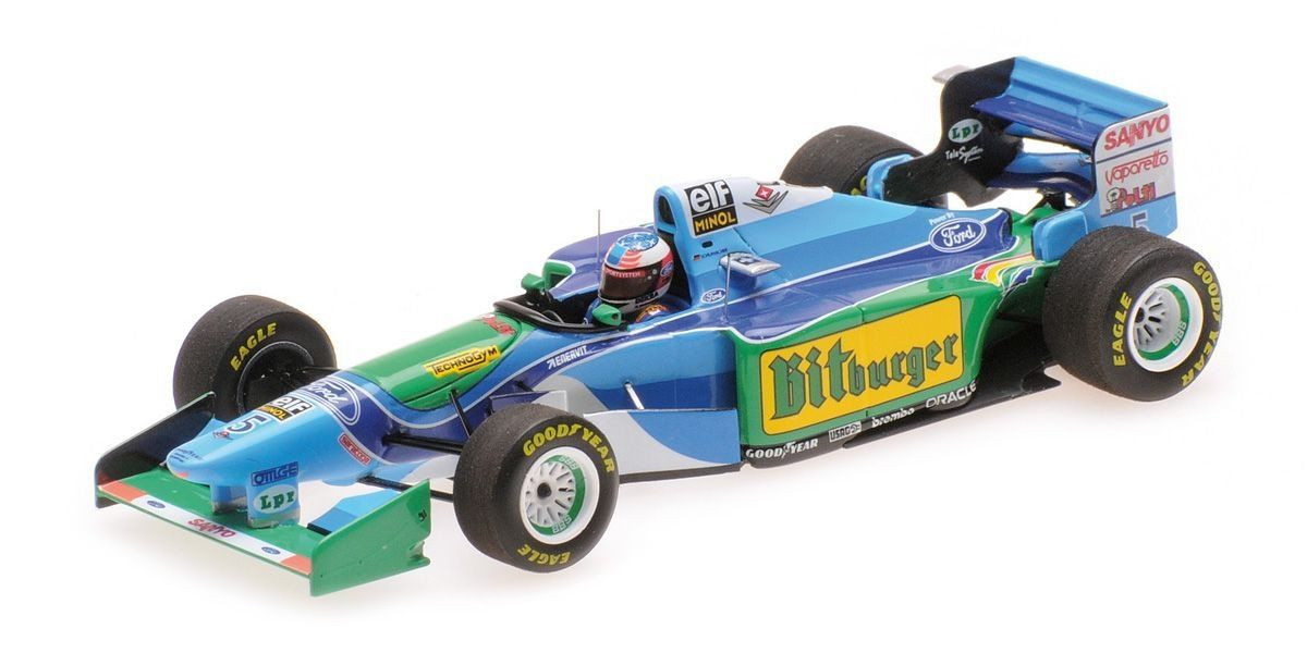 完成品 Benetton B194 - 1/43 BBR MET10 MICHAEL SCHUMACHER BENETTON B194 1994 (SCALE 1:43) FORMULA 1 CAR