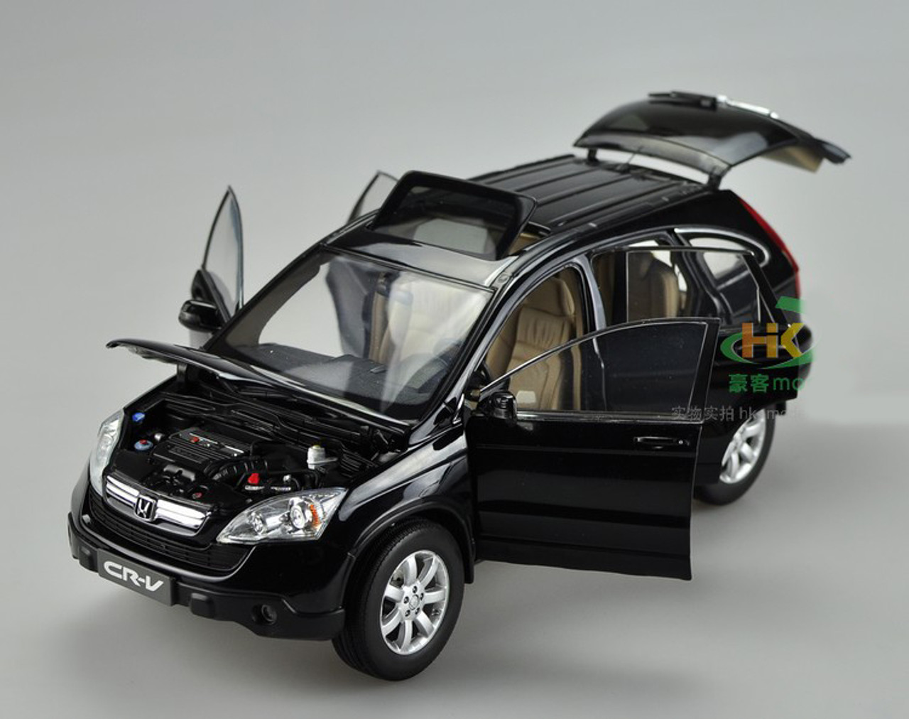 1/18 Dealer Edition 3rd Generation 2007-2011 Honda CR-V CRV (Black) Diecast  Car Model