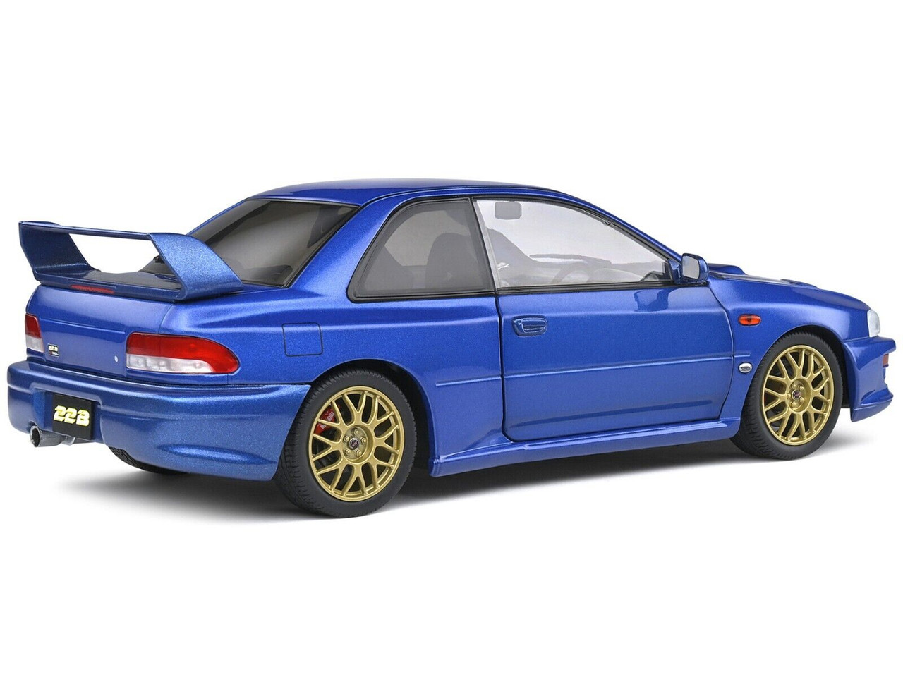 1/18 Solido 1998 Subaru Impreza 22b (Blue) Diecast Car Model