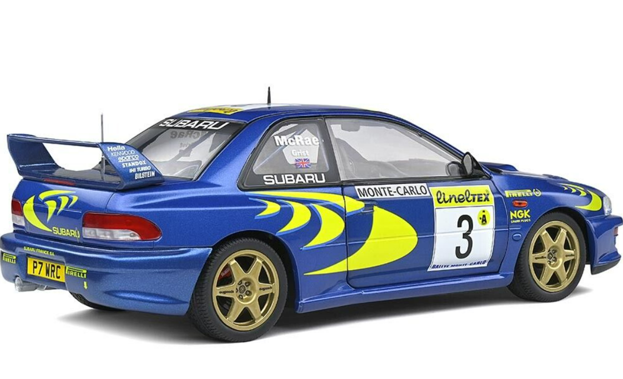 Solido 1:18 Subaru Impreza 22b Rally – Mobile Garage HK