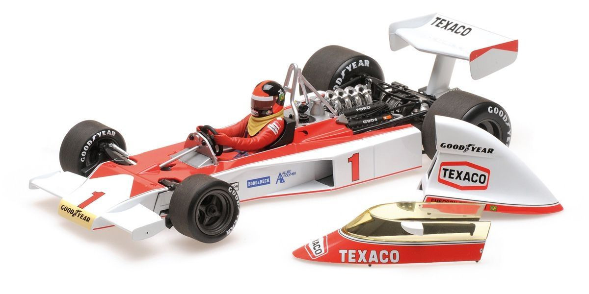 1/18 Minichamps 1975 Emerson Fittipaldi McLaren M23 #1 Formula 1