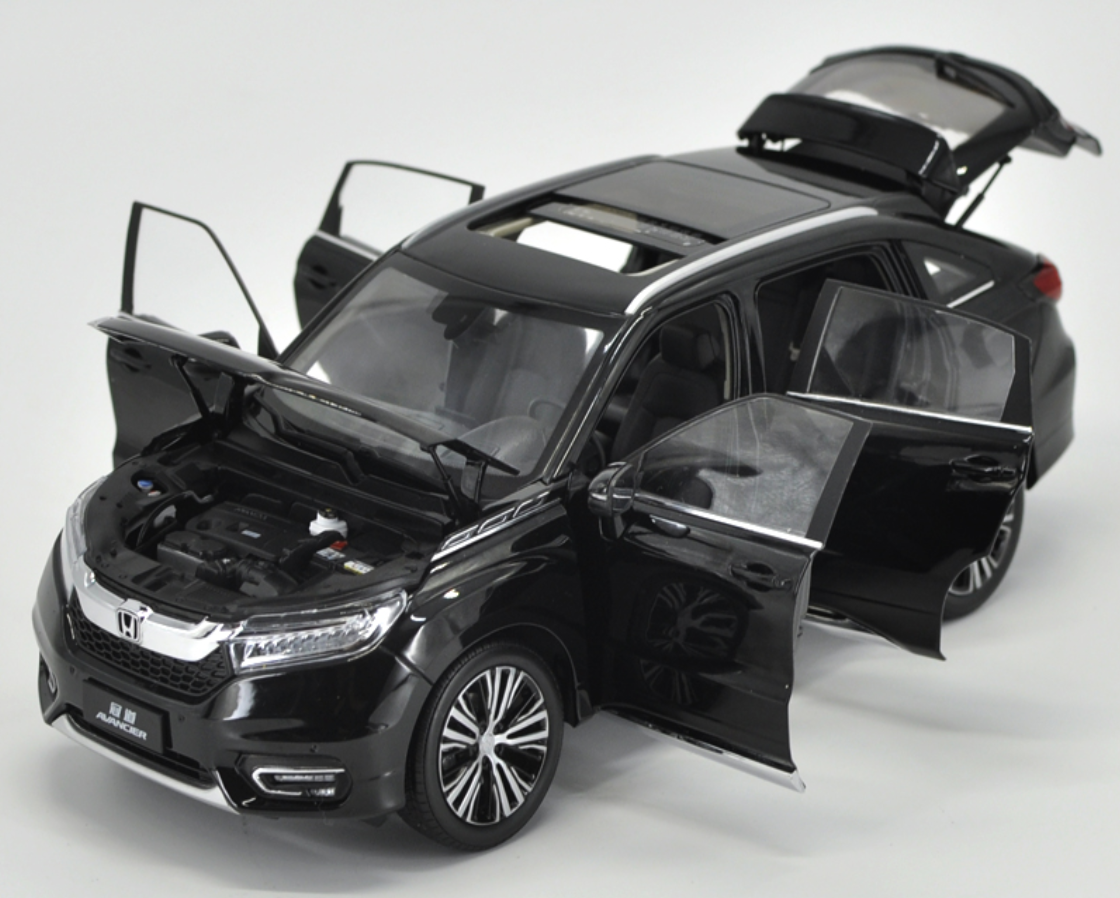ホンダ ALL NEW AVANCIER 冠道 1/18 ミニカー アヴァンシア