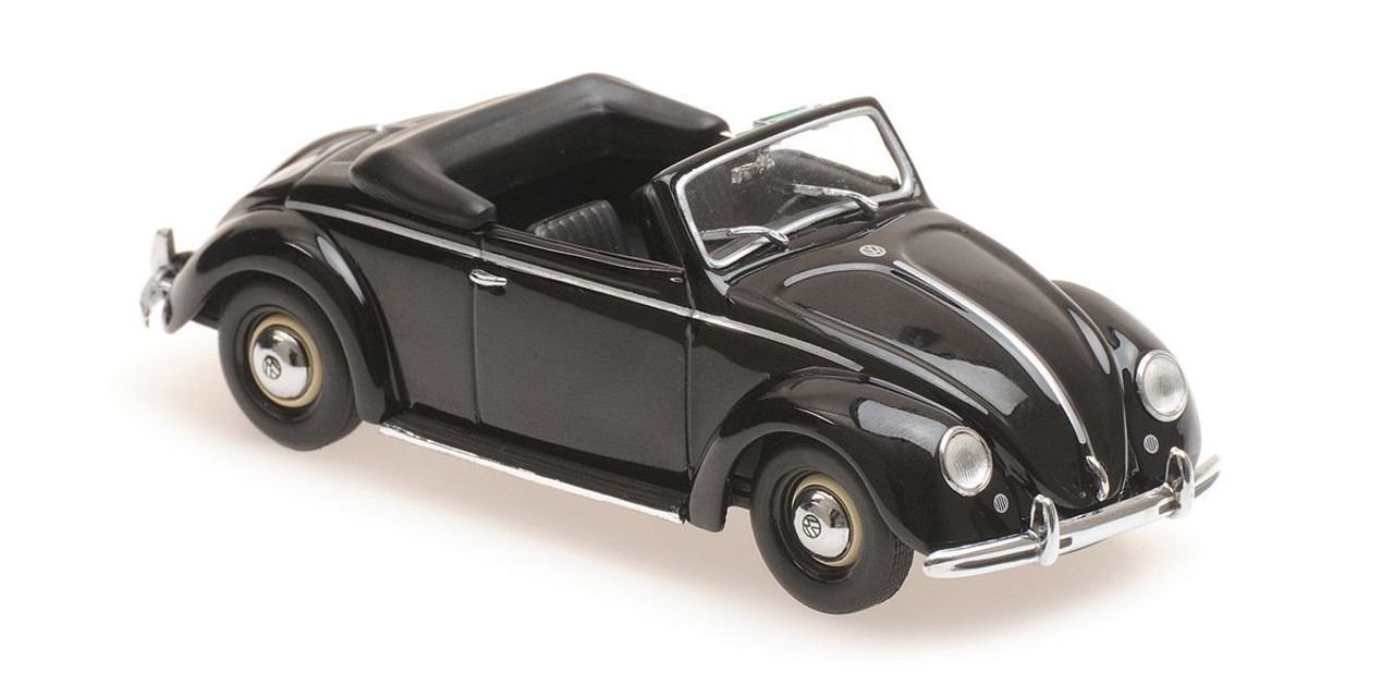 1/43 Minichamps 1950 Volkswagen VW Hebmüller Cabriolet (Black