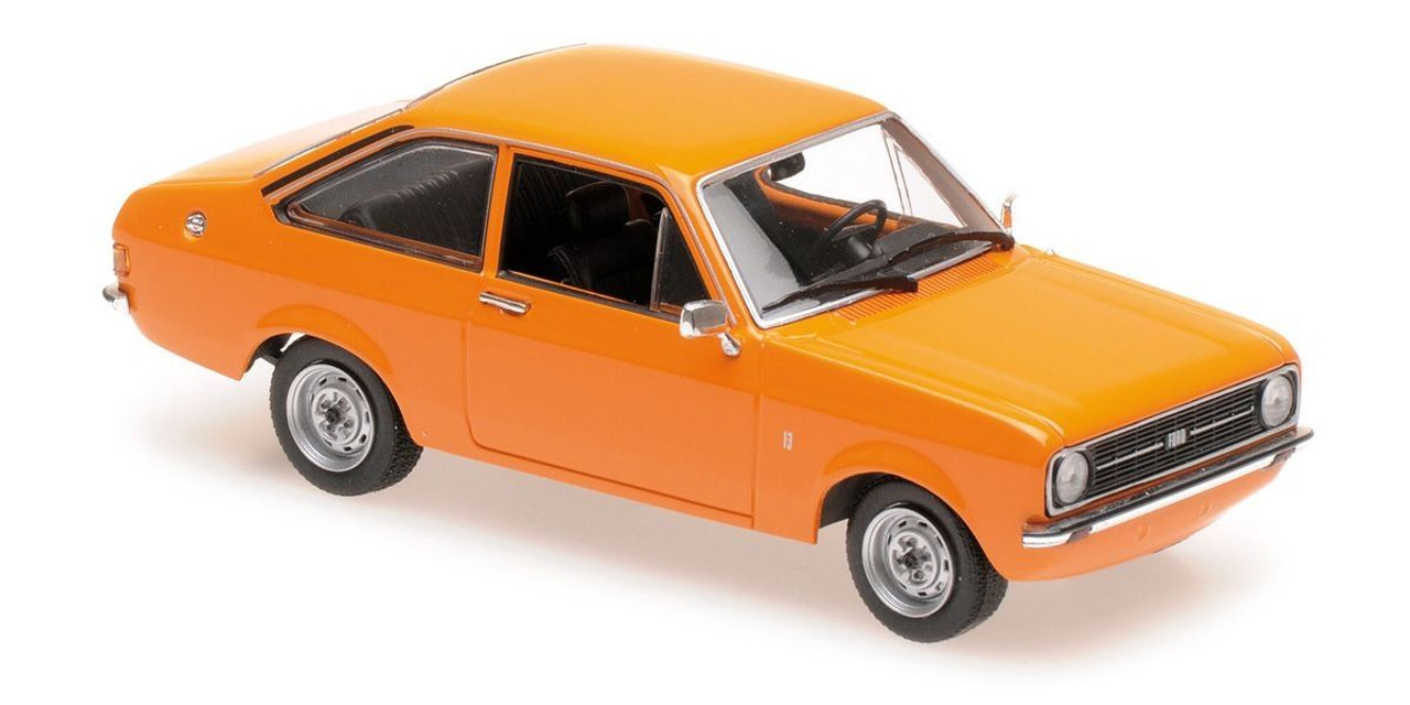 1/43 Minichamps 1975 Ford Escort (Orange) Diecast Car Model
