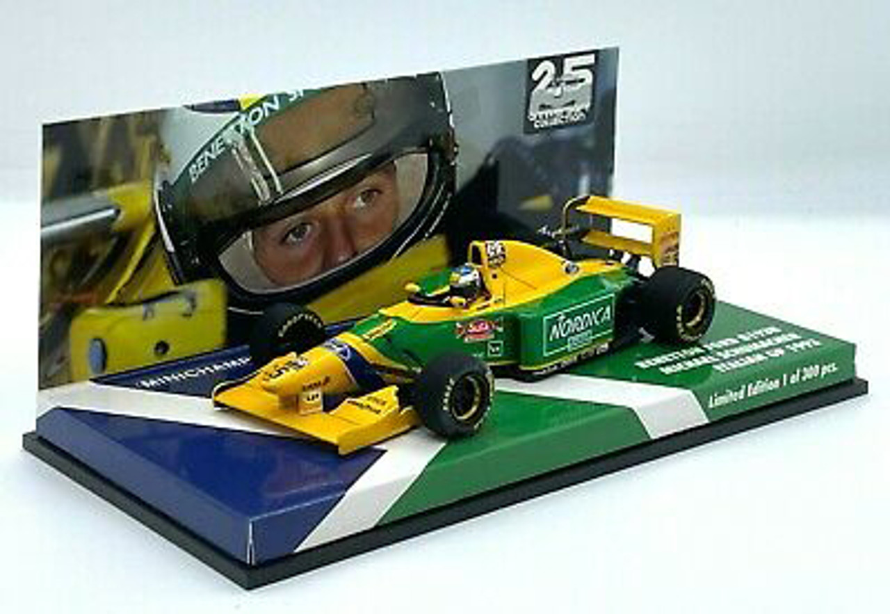 1/43 Minichamps 1993 Michael Schumacher Benetton B193B #5 Italian GP Formula 1 Diecast Car Model