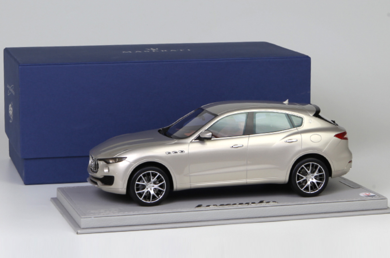 1/18 BBR Maserati Levante (Champagne) Enclosed Resin Model