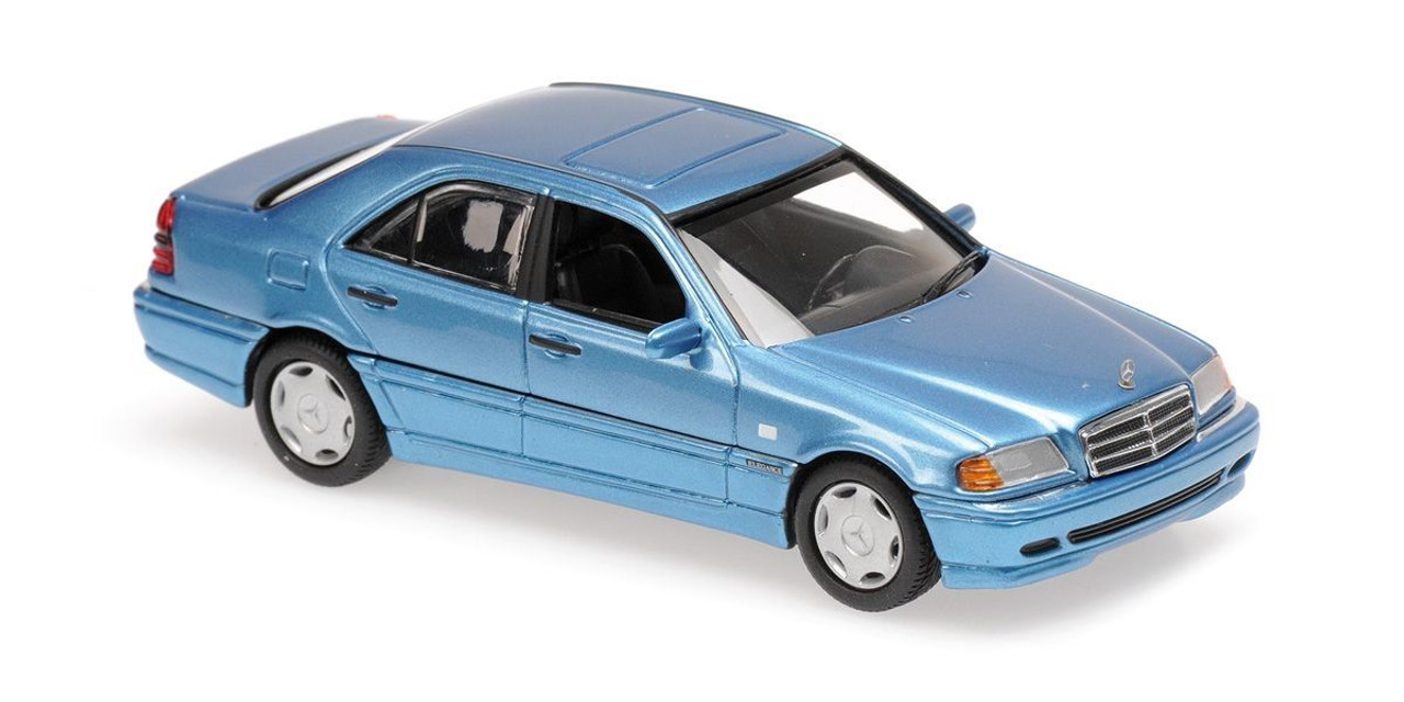 1/43 Minichamps 1997 Mercedes-Benz C-Class (W202) (Blue Metallic) Car Model