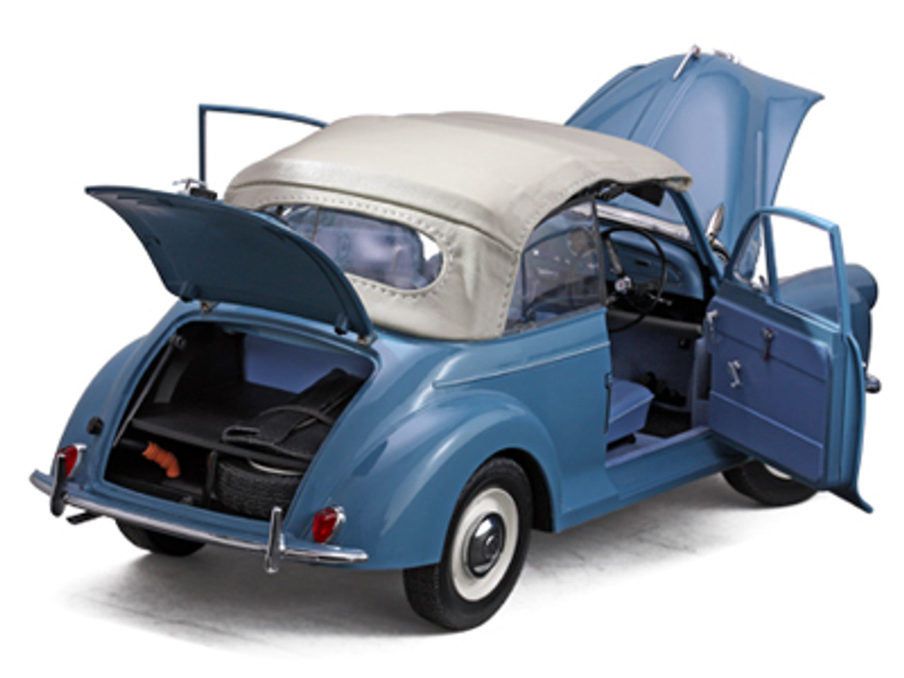 1/12 Sunstar 1960 Morris Minor 1000 Tourer (Blue) Diecast Car Model