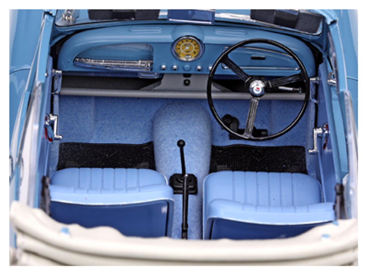 1/12 Sunstar 1960 Morris Minor 1000 Tourer (Blue) Diecast Car Model