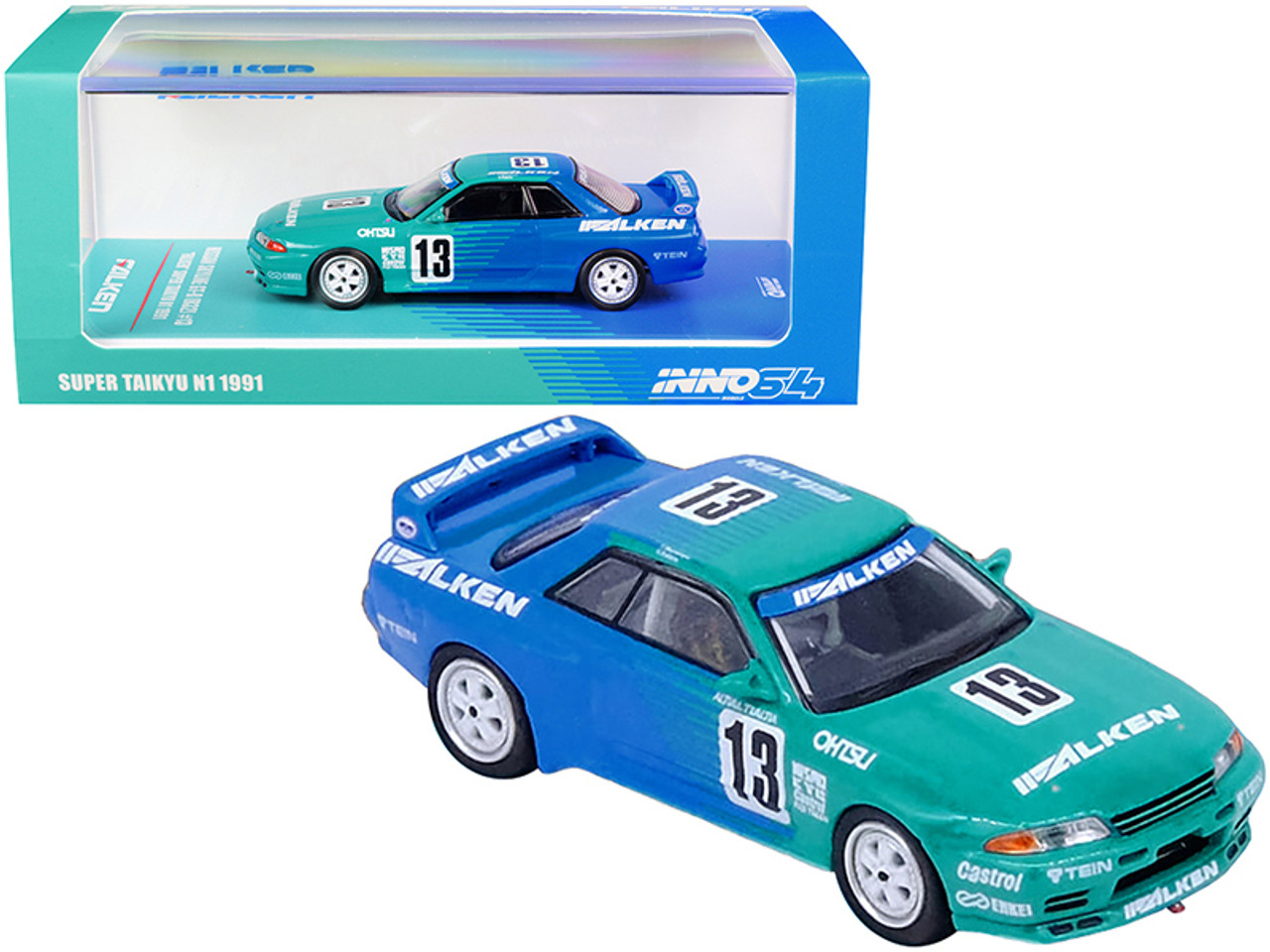 白入　FALKEN SKYLINE INNO64 1:64 Nissan Skyline GT-R R32 #13 