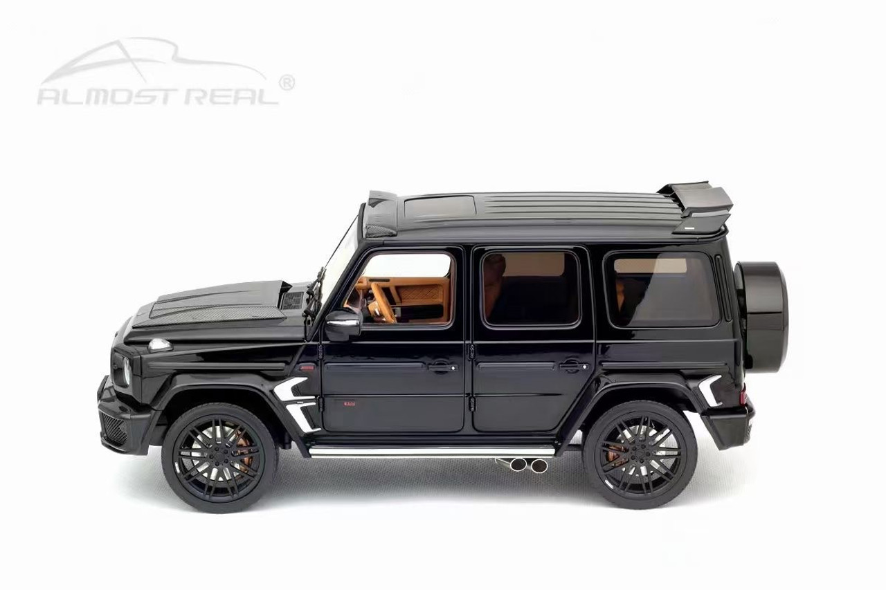 1/18 Almost Real Mercedes-Benz G-Class G63 AMG Brabus G800 (Black) Car Model Limited