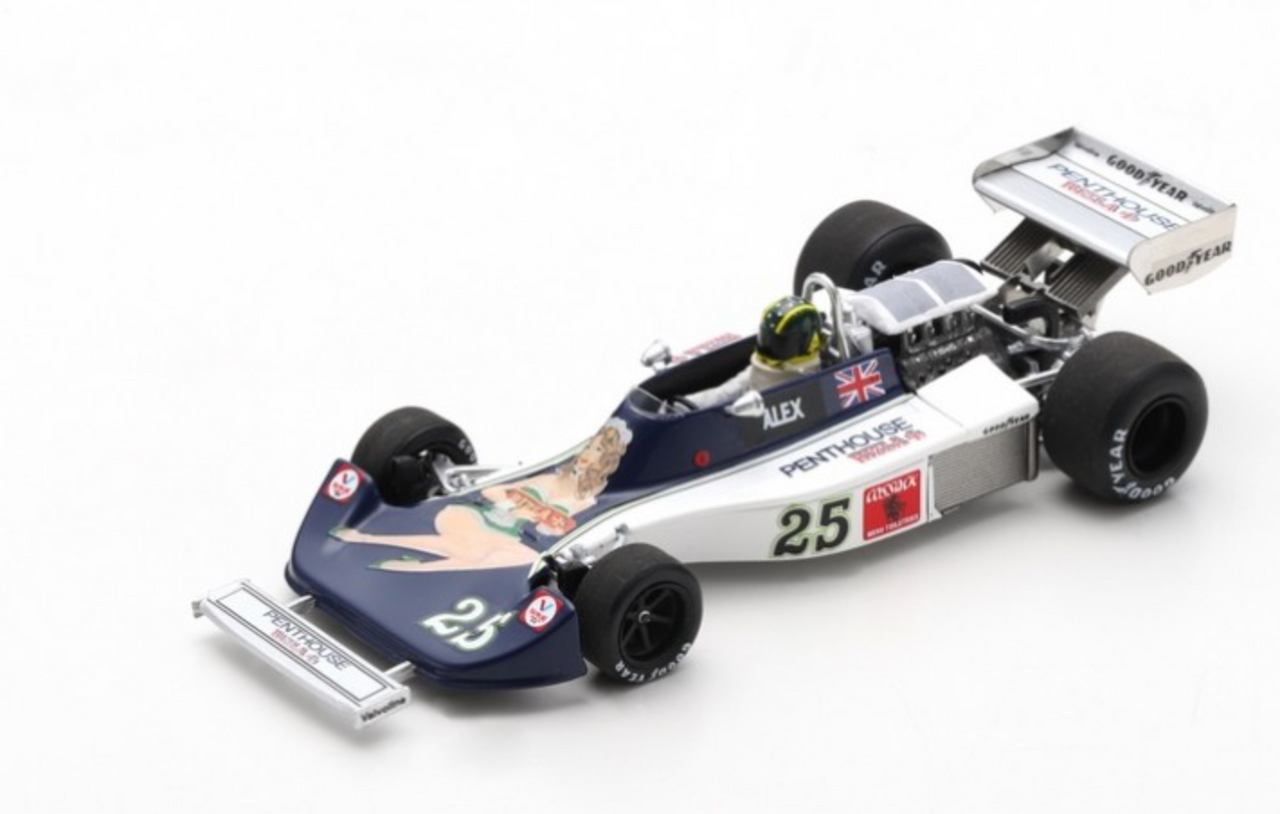 1/43 Hesketh 308D No.25 US GP 1976 Alex Ribeiro  Red