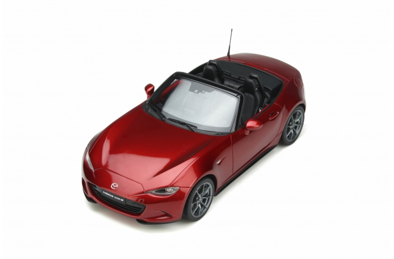 1/18 OTTO Mazda MX5 MX-5 Miata Euro Spec (Soul Red Crystal) Resin Car Model Limited