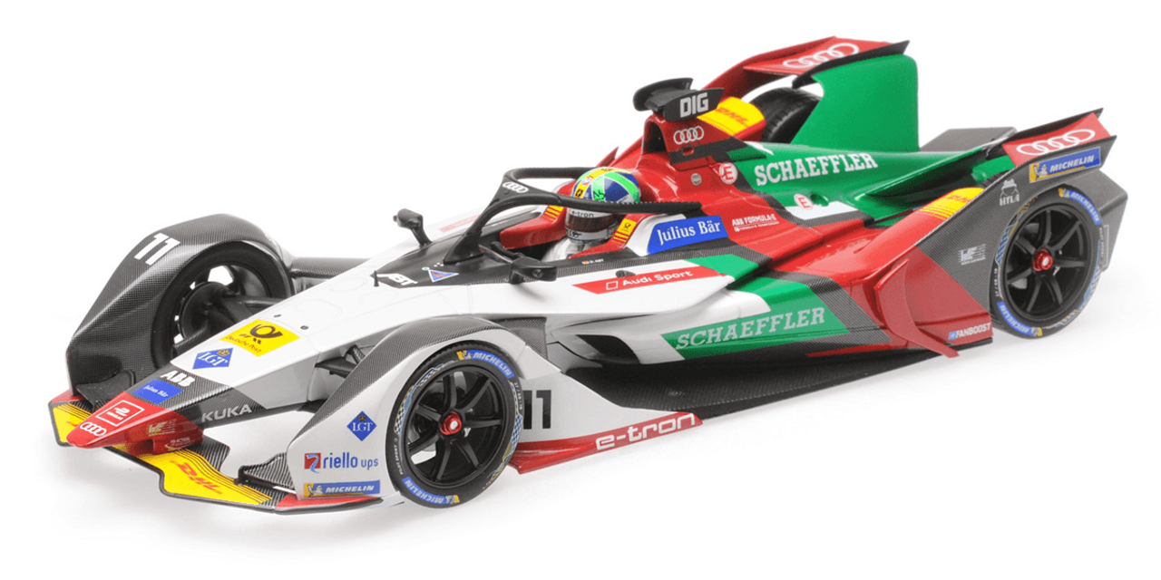 1/18 Minichamps 2018 2019 Lucas di Grassi Audi e-tron FE05 #11 Formula E Season 5 Car Model